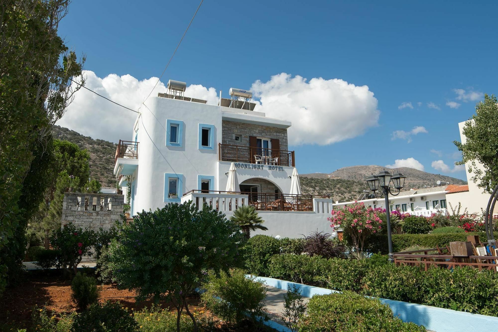 Moonlight Hotel Stalida Buitenkant foto
